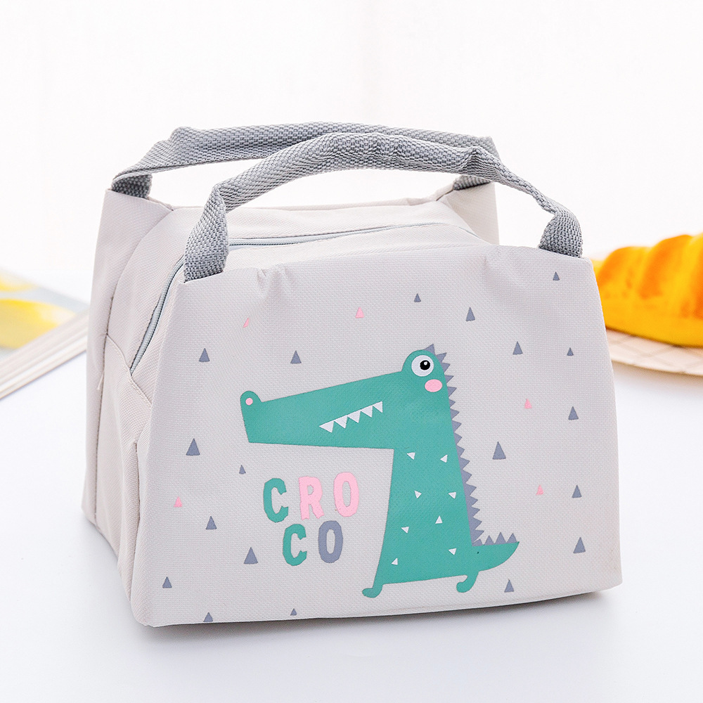 Title 8, Cartoon Cute Student Insulation Bag Lunch Bag S...