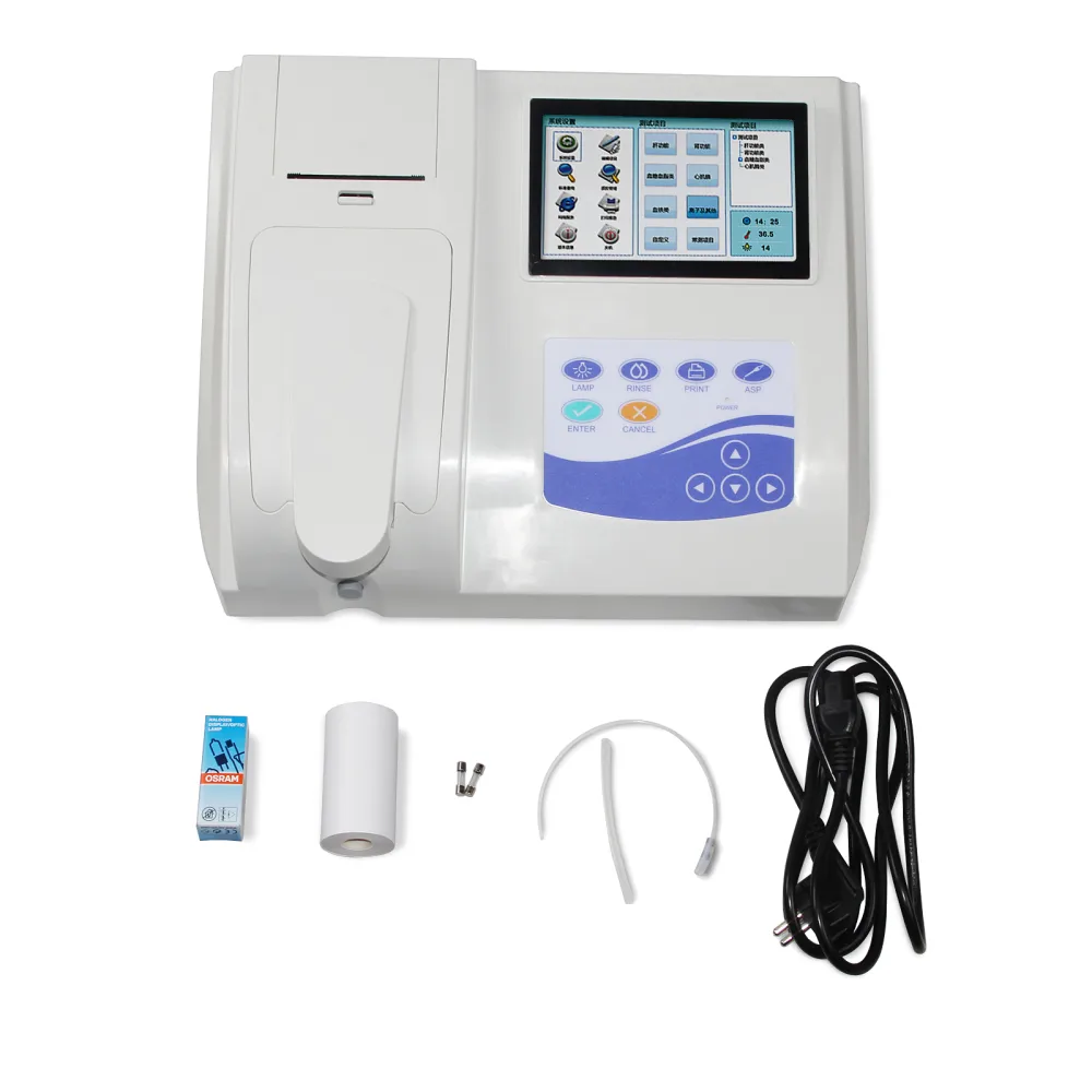 CONTEC BC300 Semi Auto Biochemistry Blood Analyzer Touch Screen