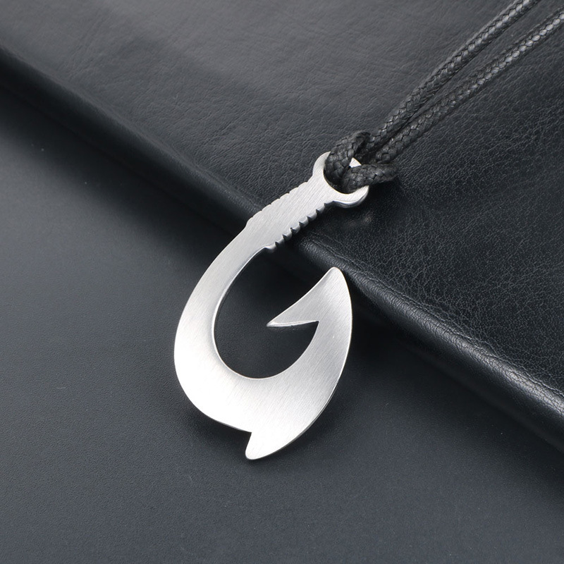 Fashion Punk Men's Sweater Chain With Hanging Accessories
