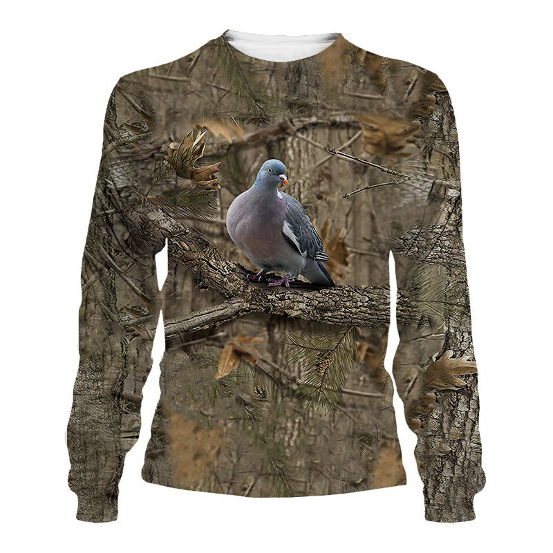 Title 2, Camouflage jachtdiervogel-hoodie voor heren