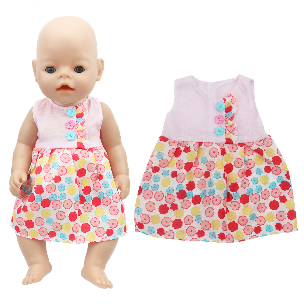 Title 6, Summer Thin 18-inch Doll Clothes Dress