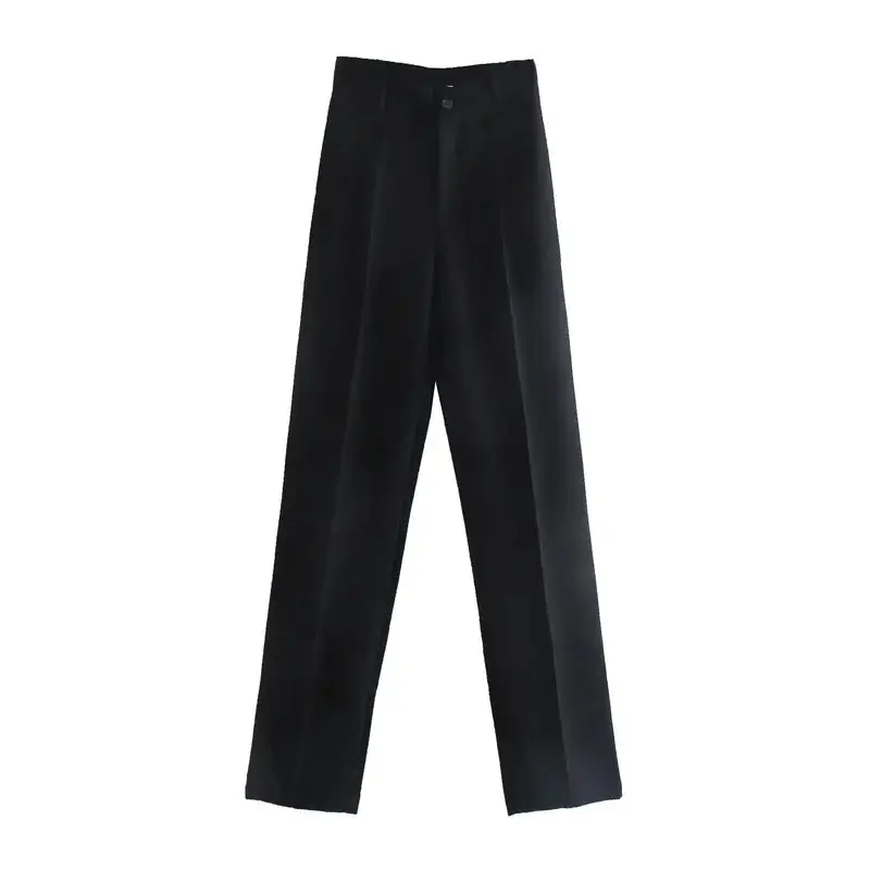 European And American Women's Casual Suit Pants With Loose Pressure Line