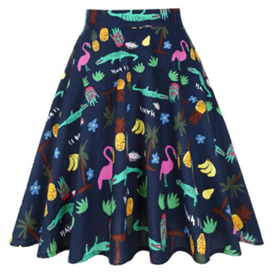 Title 12, High-waisted T pleated skirt. Offers a flatteri...