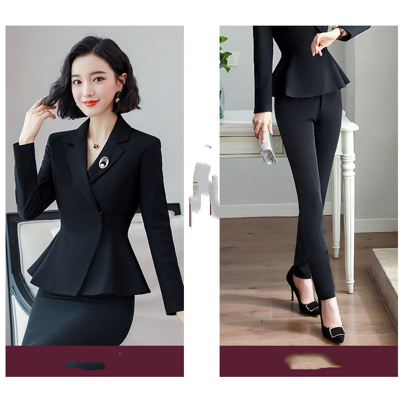 Women's Professional Suits, Women's New Slim Temperament Formal Wear