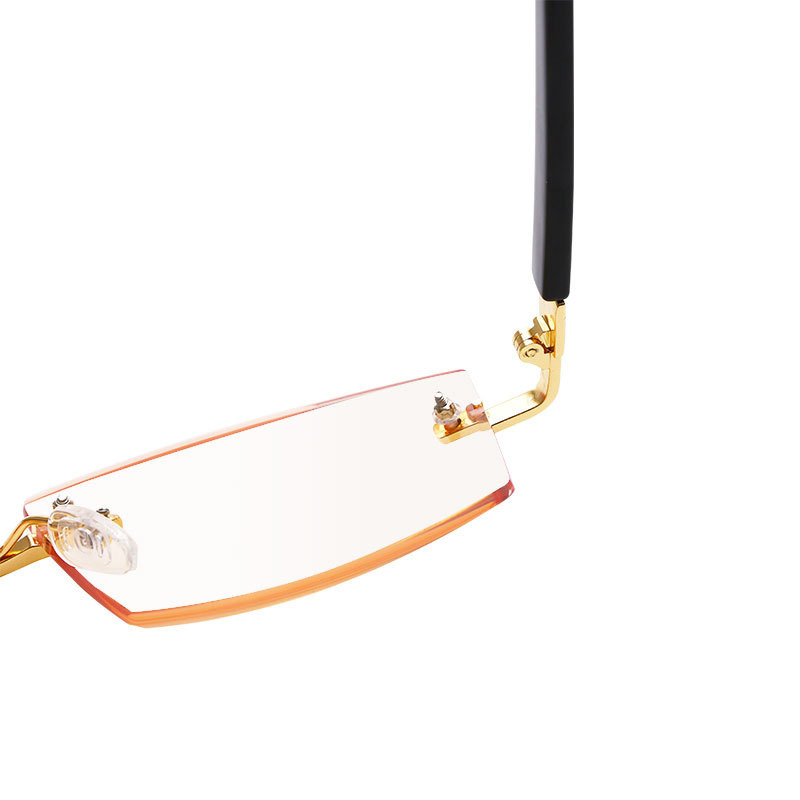 Title 2, High-grade frameless reading glasses