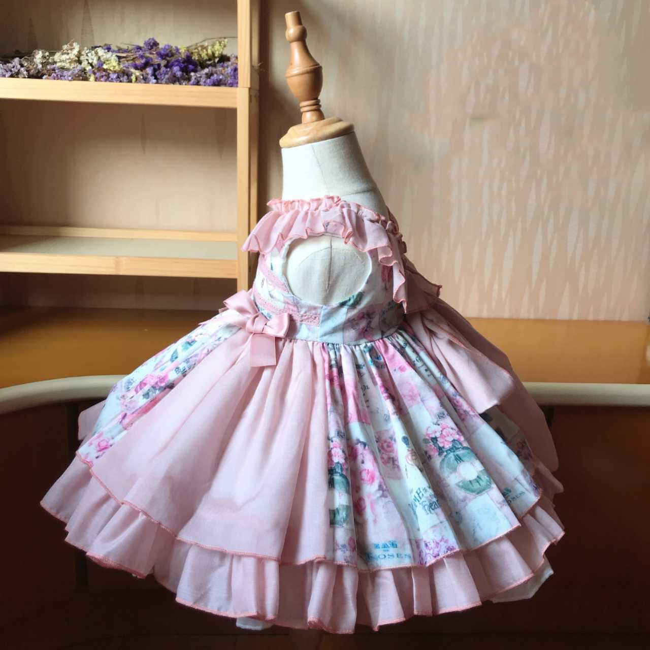 Princess Dress Fluffy Summer Sleeveless Lolita