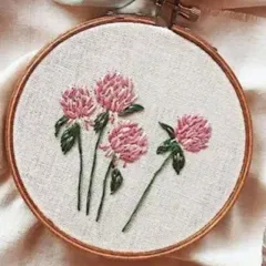 Embroidery Novice Primary Ribbon Embroidery Simple Three-dimensional - Fresh Flowers6 - View 1