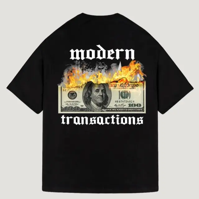 Streetwear T shirt Modern Trading Short Sleeve Black - Shop at LoveMi