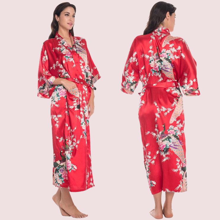 Title 4, Kujaku Kimono - Scarlet