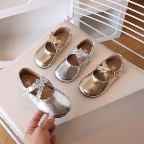 Spring & Autumn New Kids Leather Shoes
