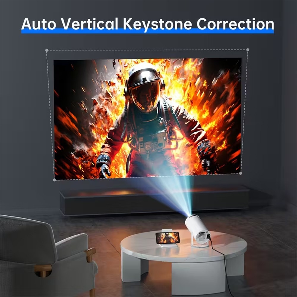 Android Mini Projector Smart HD 5G4K WiFi Wireless Bluetooth Office Home Theater 2