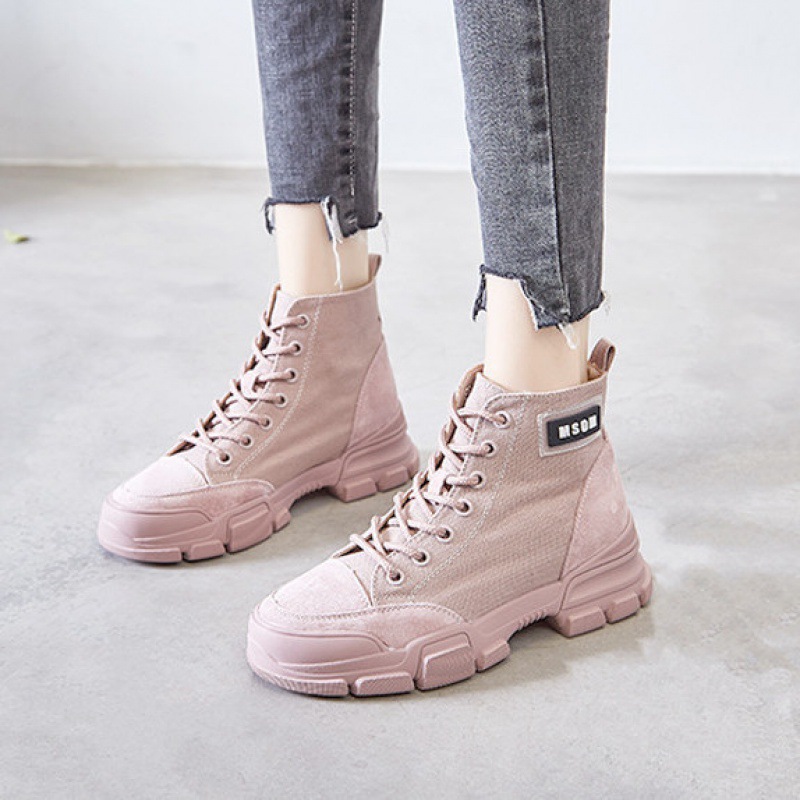 New Desert Boots All-match Student High-top Canvas Short Boots