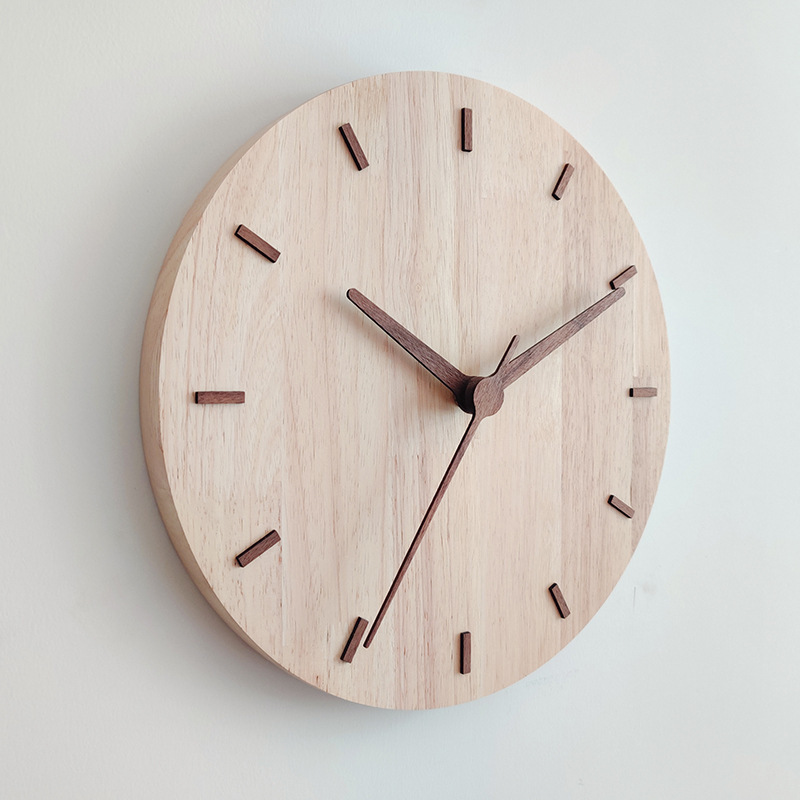 Horloge Murale Nordique NALA Horloge murale en bois Horloge Murale Nordique NALA