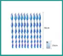 Blue 50Cm 10Pcs