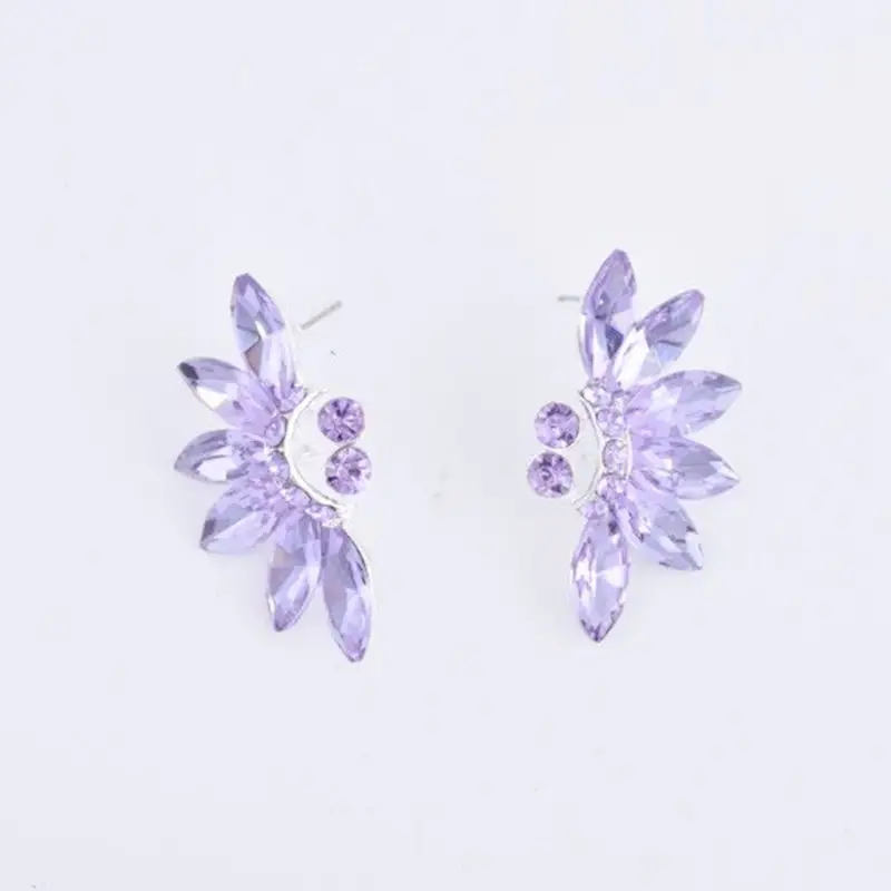 Alloy Crystal Flowers Wedding Bridal Hair Ornaments