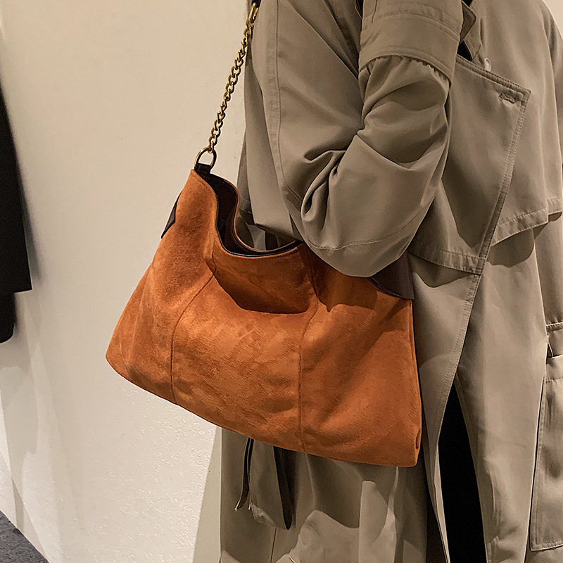 Title 6, Bag Lady Suede Cross Body Vrijetijds Schouderta...