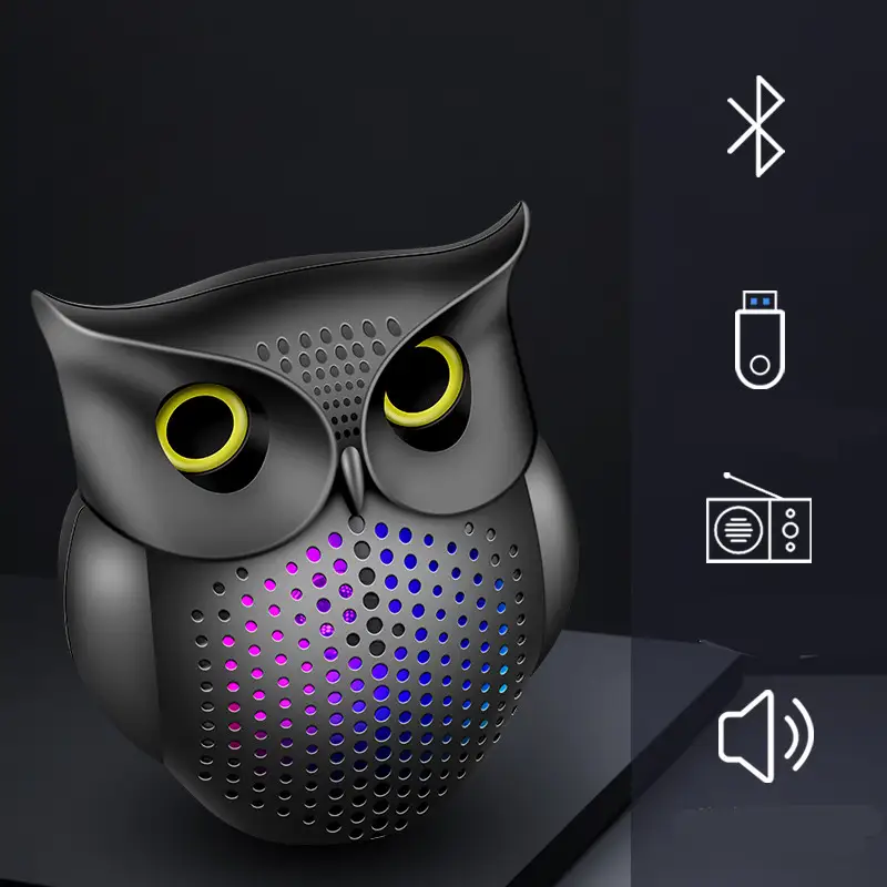 Wireless Bluetooth Speaker Cartoon Creative Owl
