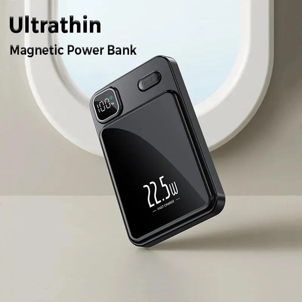 Magsafe Power Bank Portable Charger Magnetic Battery Pack For I Phone S Amsung 3