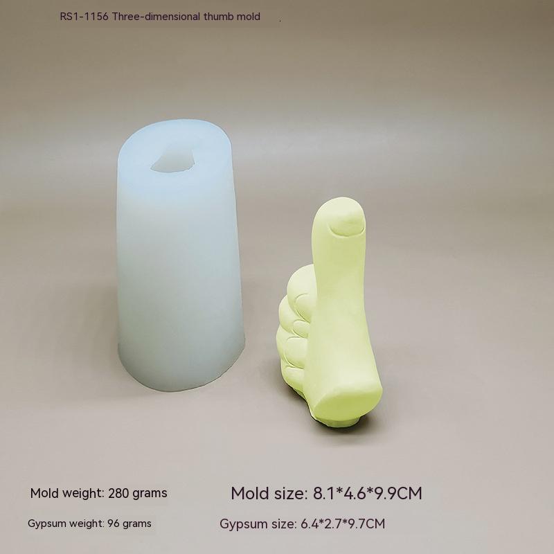 Candle Mould Diy Aromatherapy Gypsum Epoxy Decoration Mold - 2