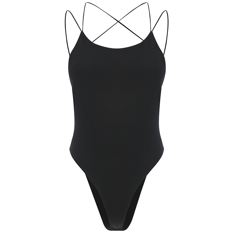 Title 3, Open-back cross-strap one-piece camisole