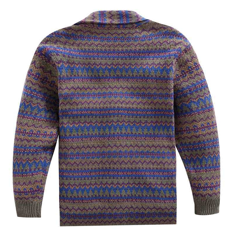 Title 11, Fashion Mixed Wool Jacquard Sweater