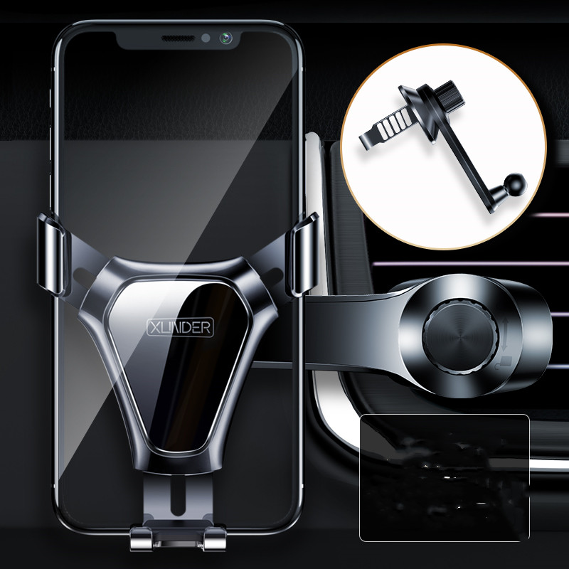 Universal Gravity Car Holder Mount Air Vent Stand Cradle For Mobile Cell Phone - 第 4/7 張圖片