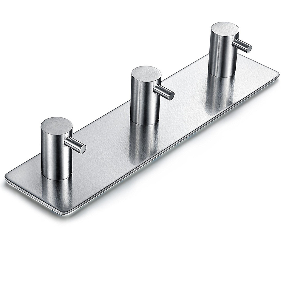 Stainless Steel Seamless Waterproof Three-row Hook