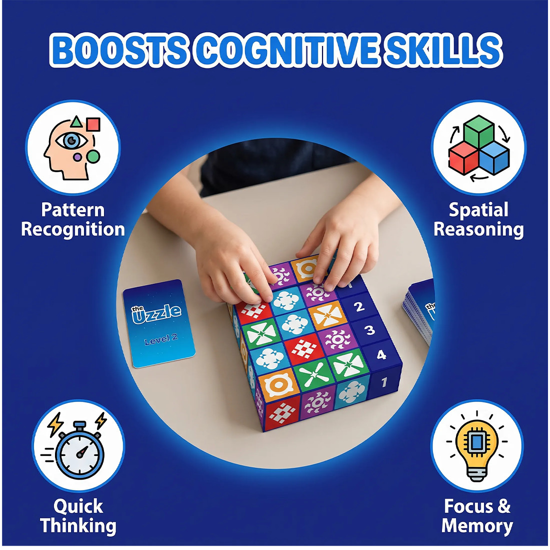 Board Game Family Block Puzzle Games Fu N — image 2