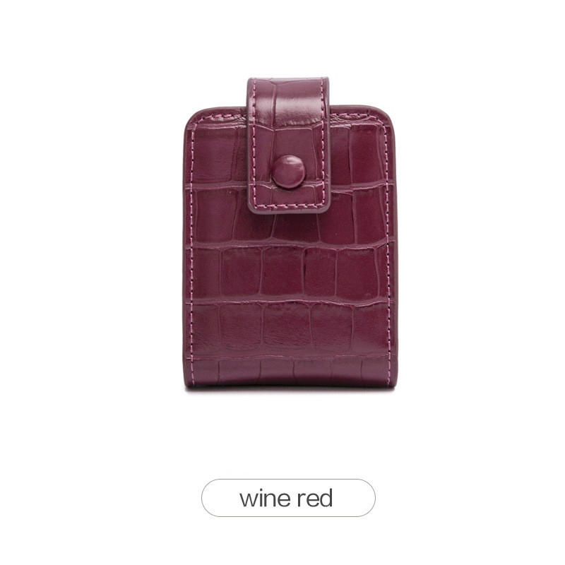 Women's Creative Lipstick Bag With Mirror Mini Storage Bag