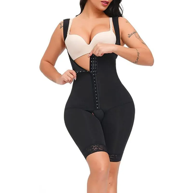 Sports Corset Postpartum Slim Fit Sculpting Abdominal Belt Women's Body Shaper - Black