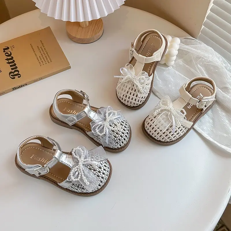 2026 Summer Girls Princess Sandals, Hollow Out