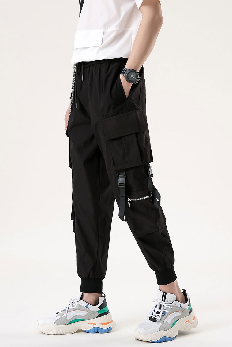 Fashion Men's Functional Style Couple Trousers