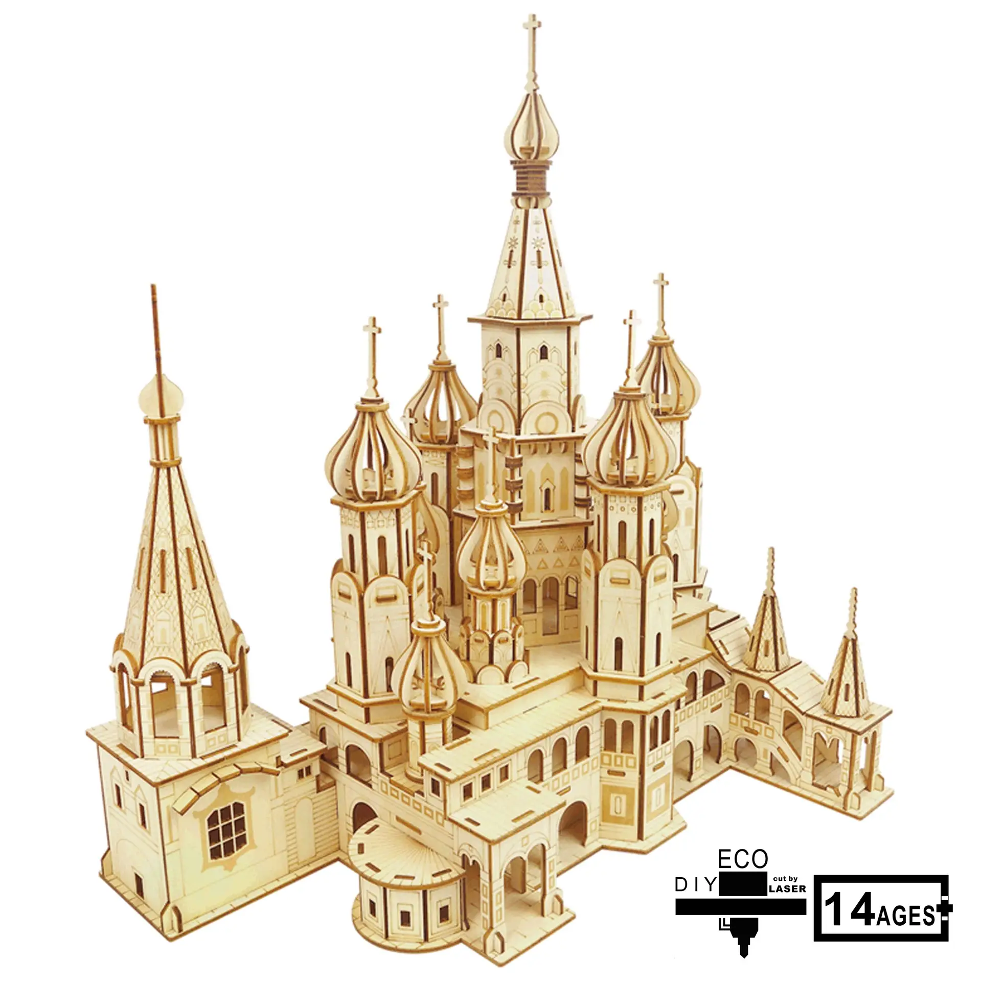Tridimensional Puzzle Of Saint Vassili Cathedral