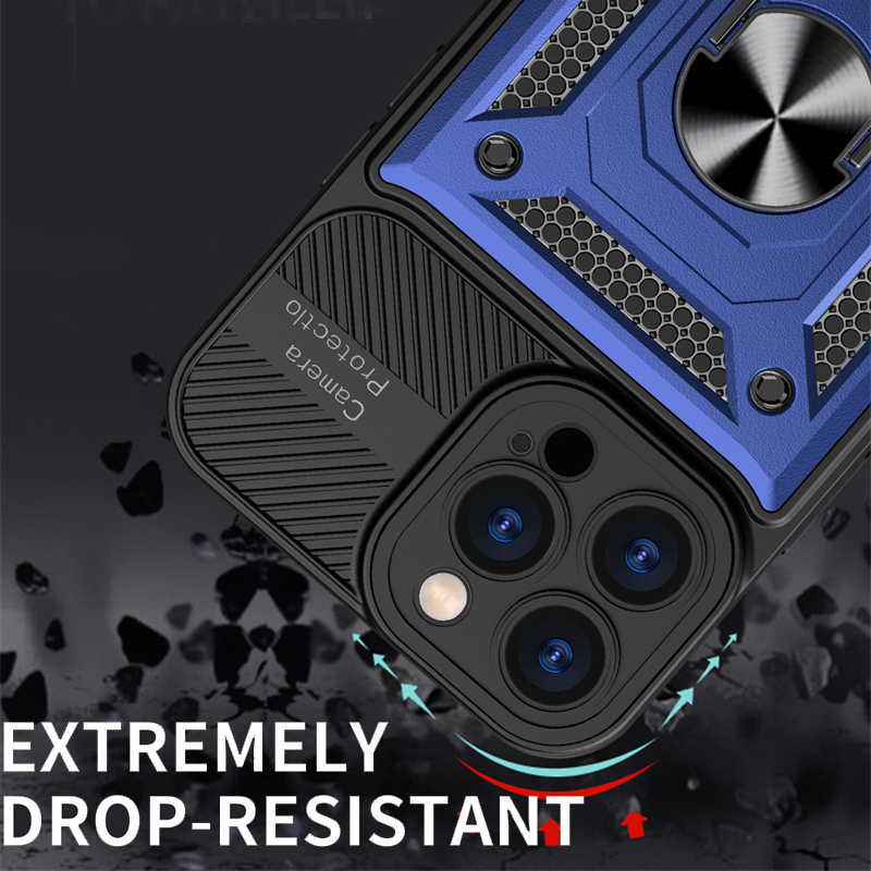 Military Shockproof Camera Lens Protection Phone Case - Image 2