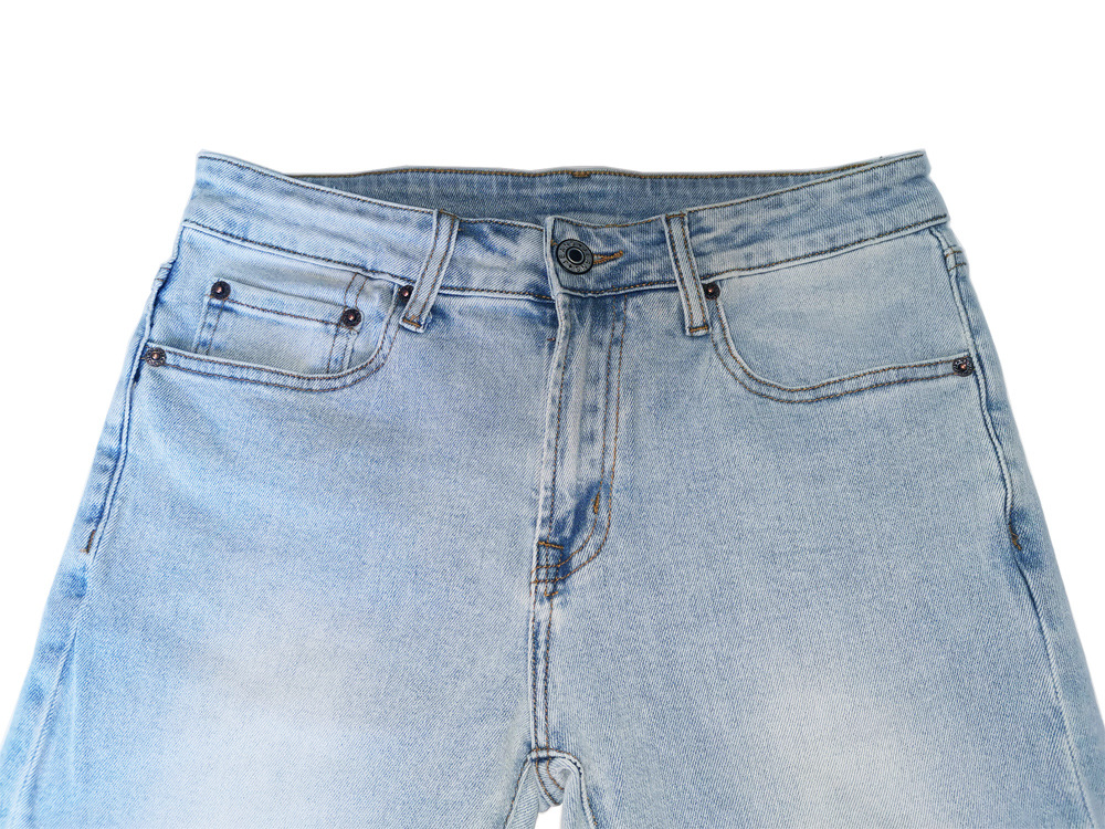 Fashion High-quality Washed Men's Jeans Slim-fit Stretch Men's Jeans