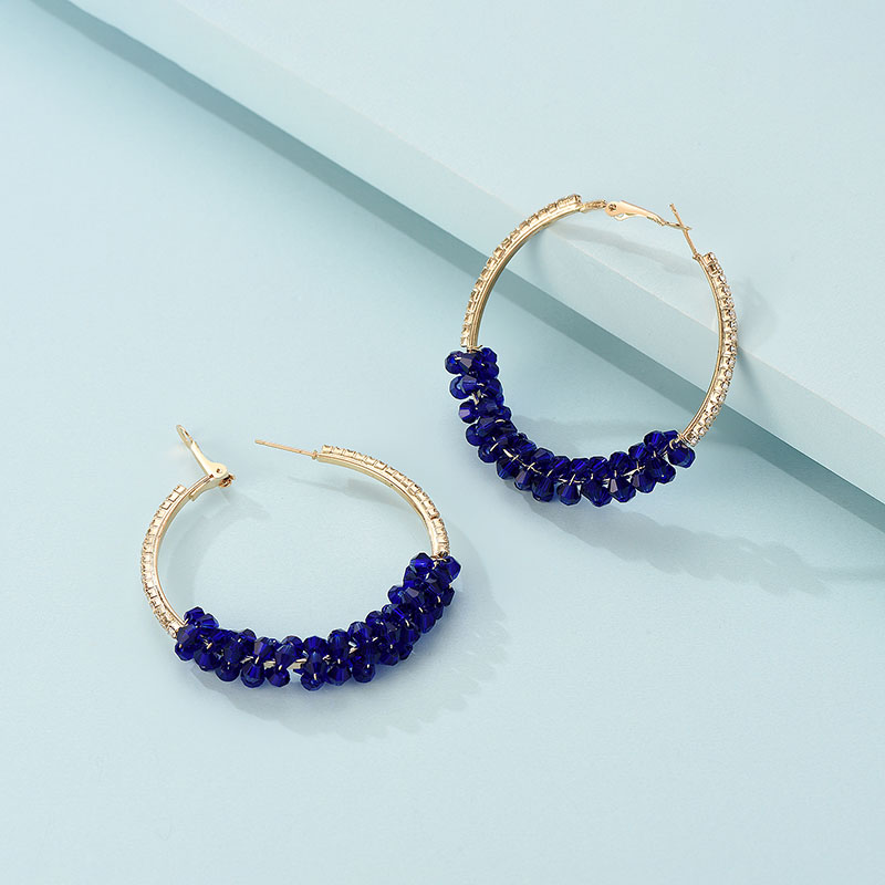 New Sweet And Exaggerated Earrings Female Retro