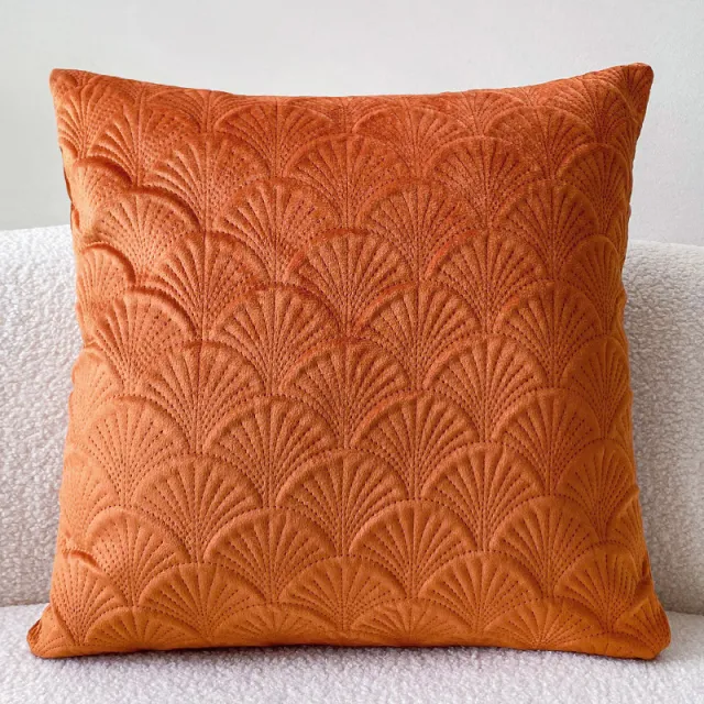 Sofa Embrace Pillowcase Solid Color Bedside Cushion Office Pillow Orange - Shop at LoveMi