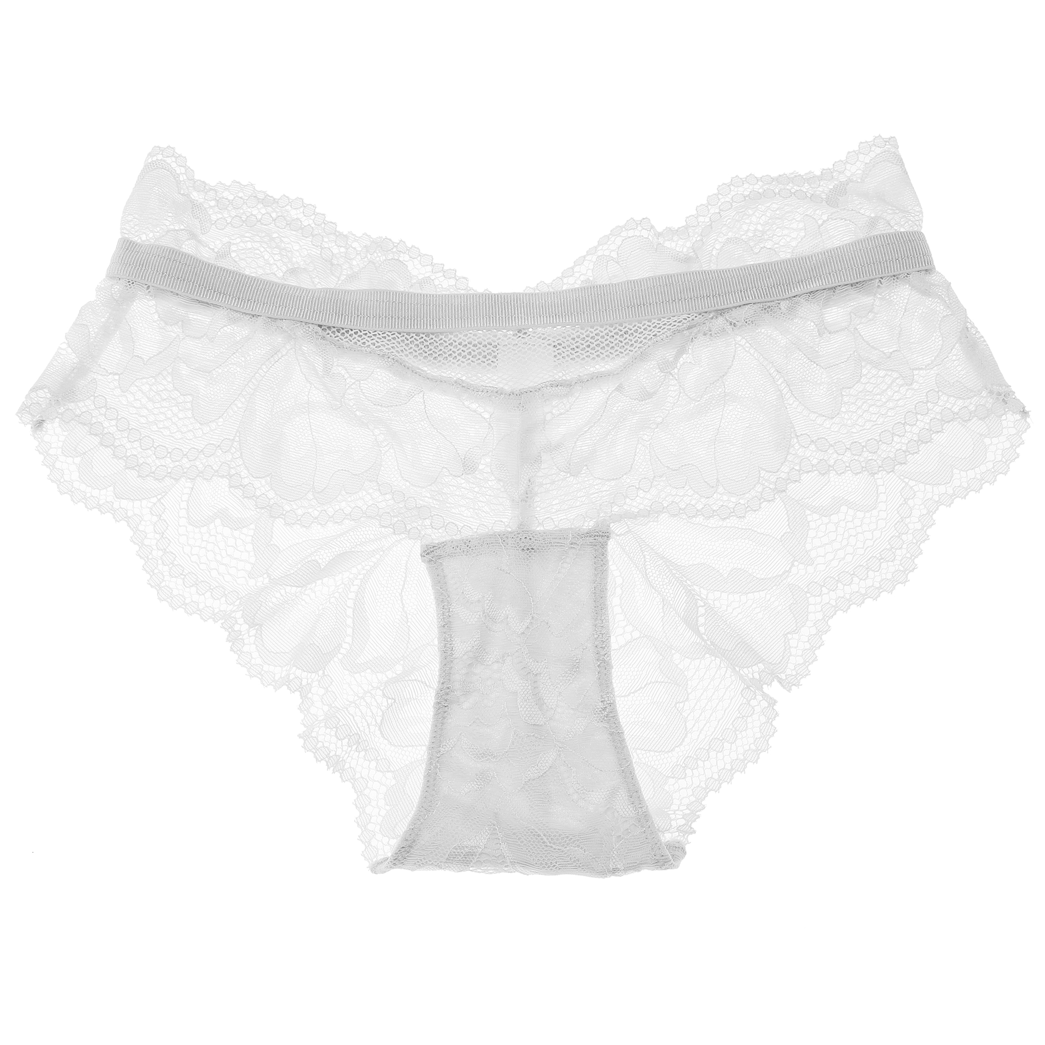 Title 7, Floral cutout lace seamless shorts