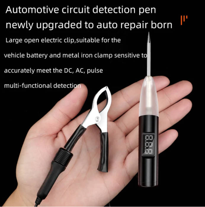 Auto Measuring Pen 12V24V Multifunctional Auto Repair Test Light Circuit Maintenance Detection