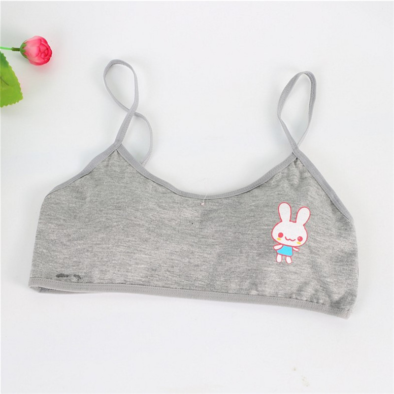 Title 3, Girl With Thin Straps Cartoon Bunny Vest