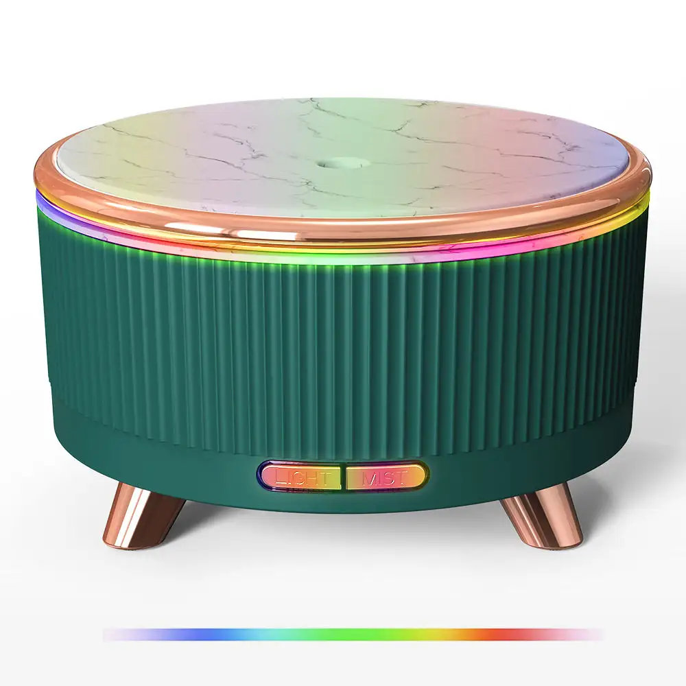 Ultrasonic Aroma Diffuser Wood Grain Home Mini 500ml Humidifier