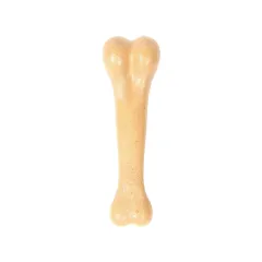 Dog Bone Simulation Molar Stick Bite Resistant Toy Tooth Cleaner Pet Toy - Yellow - View 1