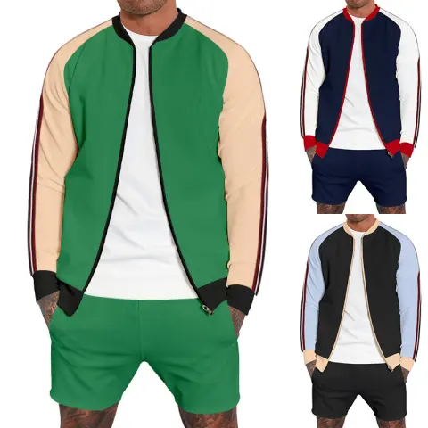 Men's Sports and Leisure Sweater Suit