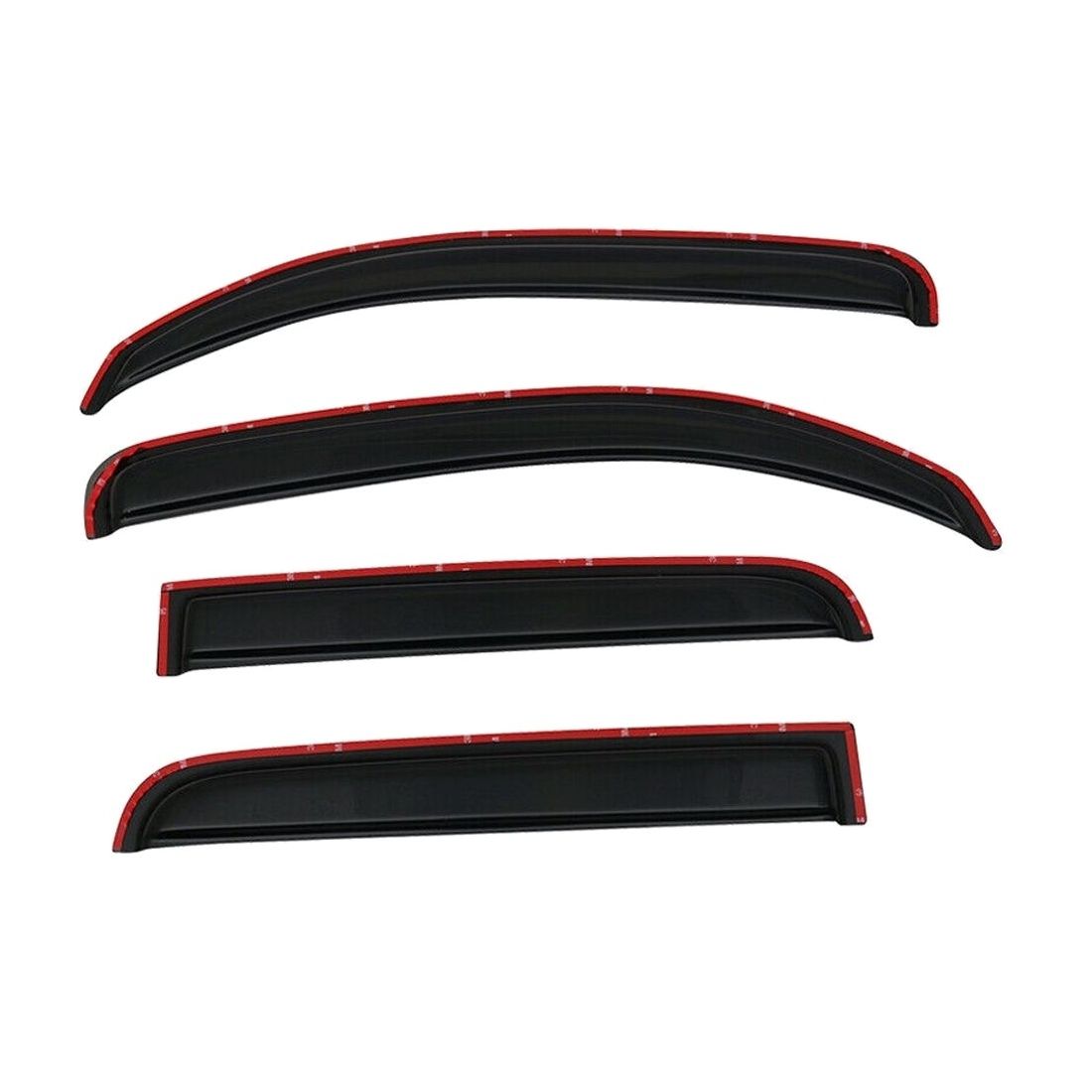 Fit 06-11 Chevy HHR 4-Door Smoke Tinted Acrylic Window Visor Rain Sun Guard 4PCS