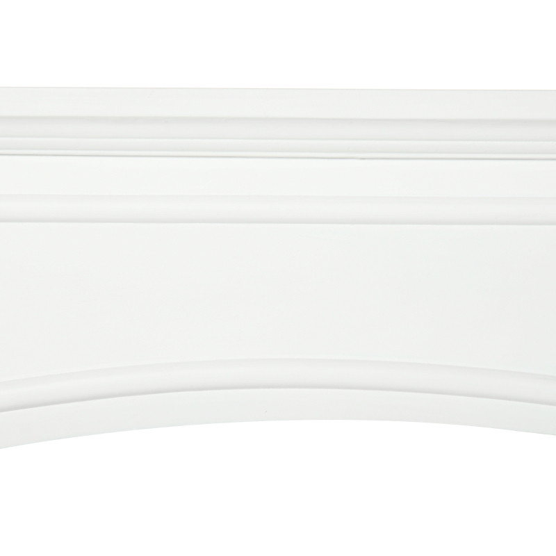 Modern Fireplace Mantel, Surround Mantels For Fireplace With Decorative Pattern Interior Width