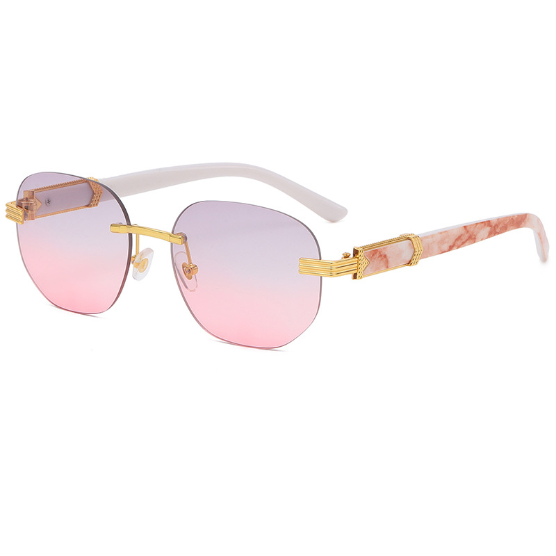 Title 7, Sunglasses Trend With Marbled Wood Temples