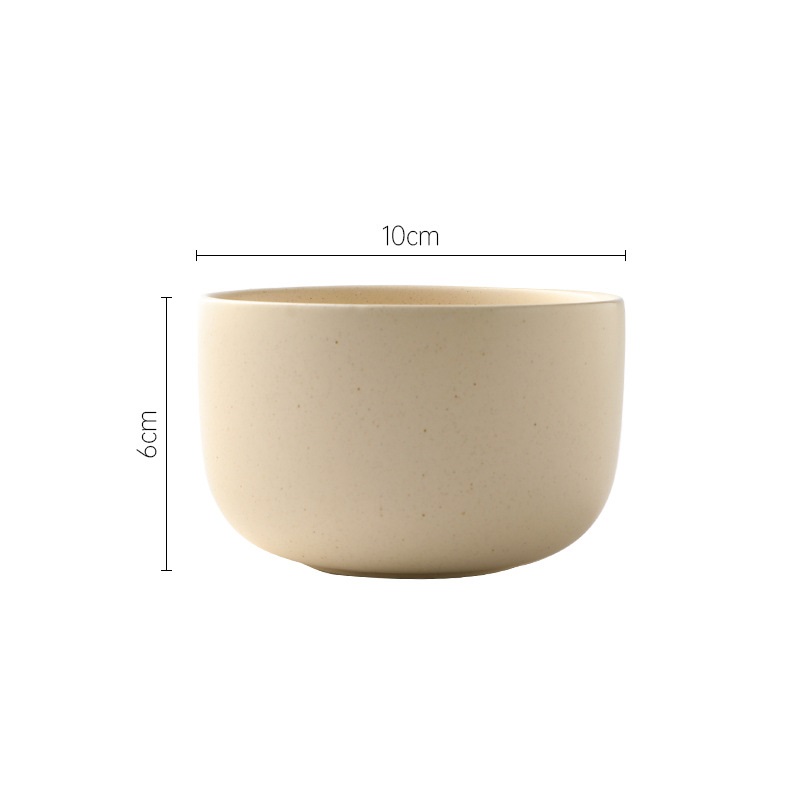 4inch rice bowl beige