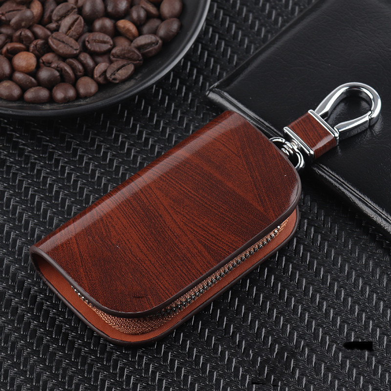 Title 6, Wood Grain Car Key Protector