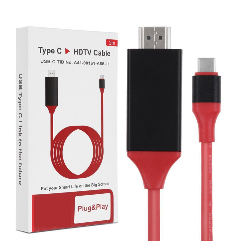 Type-c To Hdmi Same-screen Cable For Android Phone 2m Cable