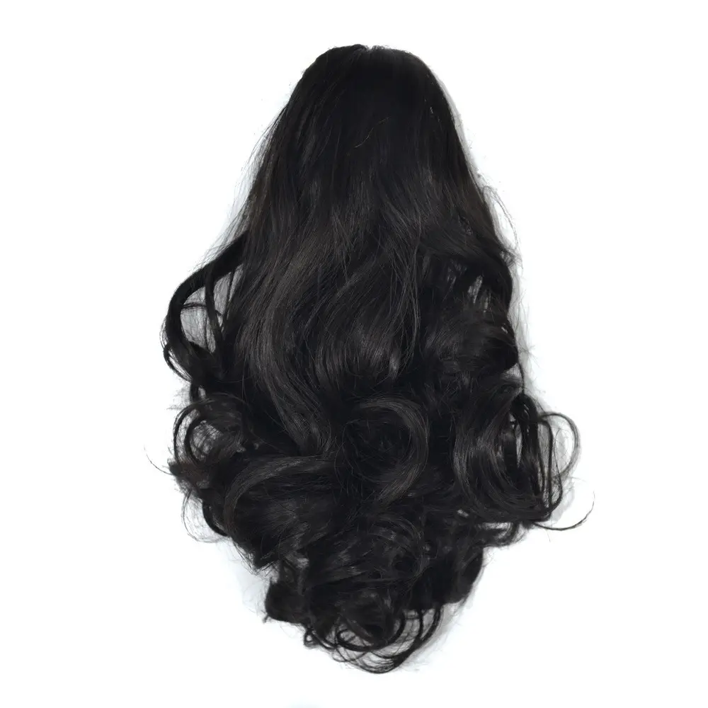 Fake Ponytail Short Curly Hair Claw Clip